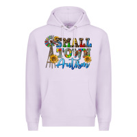 Lilac small town autism Premium Hoodie - CowGirlArtShop