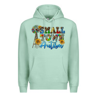 Seafoam small town autism Premium Hoodie - CowGirlArtShop