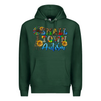 Sports Green small town autism Premium Hoodie - CowGirlArtShop