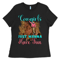Black cowgirls just wanna have fun Ladies Tee - Artiststas