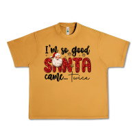 Peanut Butter i m so good santa came twice Urban Heavy Tee - MaliasSmallBusiness