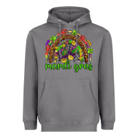 Storm Mardi Gras rainbow and masks Heavyweight Hoodie - HowdyJamesFarm