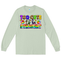 Matcha cute and colorful pride message Long Sleeve Tee - LillyAllenDesigns