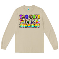 Mushroom cute and colorful pride message Long Sleeve Tee - LillyAllenDesigns