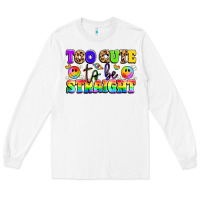 White cute and colorful pride message Long Sleeve Tee - LillyAllenDesigns
