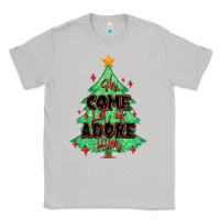 Moon Dust oh come let us adore him christmas tree Classic Tee - MaliasSmallBusiness