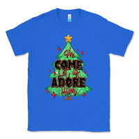 True Royal oh come let us adore him christmas tree Classic Tee - MaliasSmallBusiness