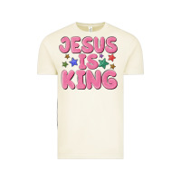 Vintage Arctic jesus is king Vintage Tee - MaliasSmallBusiness