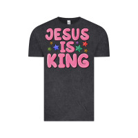 Vintage Black jesus is king Vintage Tee - MaliasSmallBusiness