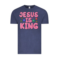 Vintage Denim jesus is king Vintage Tee - MaliasSmallBusiness
