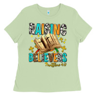 Matcha Raising believers matthew 4 17 Ladies Tee - AdoDesignShop