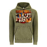 Vintage Olive basketball dad Vintage Hoodie - Jasminsmagicworld