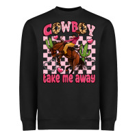 Black cowboy take me away Heavyweight Sweatshirt - LillyAllenDesigns