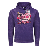 Cloud Purple my residents are my valentines Vintage Hoodie - MaliasSmallBusiness