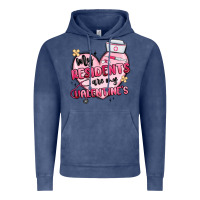 Vintage Denim my residents are my valentines Vintage Hoodie - MaliasSmallBusiness