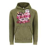 Vintage Olive my residents are my valentines Vintage Hoodie - MaliasSmallBusiness