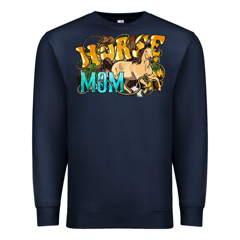 Horse Mom Rope Mother's Day Premium Sweatshirt by HowdyJamesFarm | Teevron