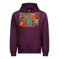 Mauve Wine grateful thanksgiving Urban Hoodie - FaDigitalArtStudio