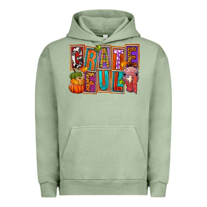 Grateful Thanksgiving Urban Hoodie by FaDigitalArtStudio | Teevron