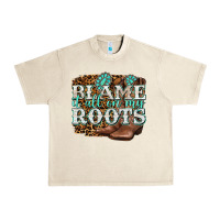 Sandshell blame it all on my roots Urban Heavy Tee - NancyCooperArtShop
