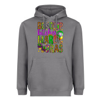 Storm Bead up bitches it's Mardi Gras Heavyweight Hoodie - HowdyJamesFarm