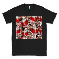 Black Merry Christmas Classic Tee - CowhideDigitalArt