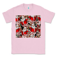 Bubblegum Pink Merry Christmas Classic Tee - CowhideDigitalArt