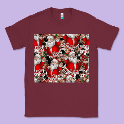 Merry Christmas Classic Tee Designed By Cowhidedigitalart