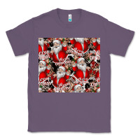 Lavender Merry Christmas Classic Tee - CowhideDigitalArt