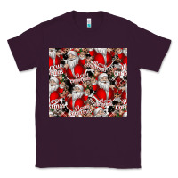 Plum Merry Christmas Classic Tee - CowhideDigitalArt