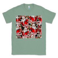 Sage Merry Christmas Classic Tee - CowhideDigitalArt