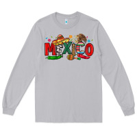 Moon Dust colorful mexico collage Long Sleeve Tee - LillyAllenDesigns