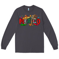 Smoke colorful mexico collage Long Sleeve Tee - LillyAllenDesigns