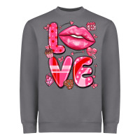 Storm love with lips Heavyweight Sweatshirt - LillyAllenDesigns