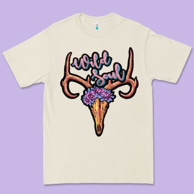 Wild Soul Premium Tee Designed By Jahusdesignshop