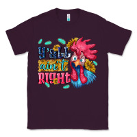 Plum yall aint right with chicken Classic Tee - NancyCooperArtShop