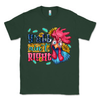 Sports Green yall aint right with chicken Classic Tee - NancyCooperArtShop