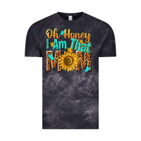Cloud Black oh honey i am that mom Vintage Tee - NancyCooperArtShop