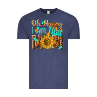 Vintage Denim oh honey i am that mom Vintage Tee - NancyCooperArtShop