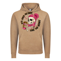 Vintage Coffee its cold outside like my heart Vintage Hoodie - MaliasSmallBusiness