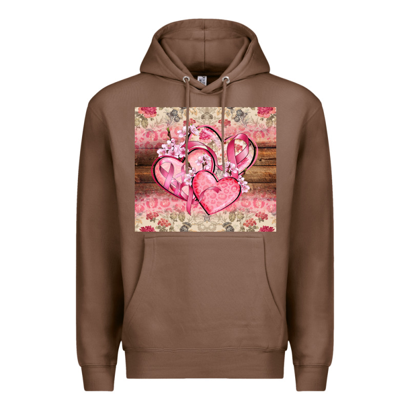 Cancer Hearts Premium Hoodie by CowGirlArtShop | Teevron