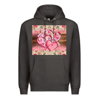 Smoke cancer hearts Premium Hoodie - CowGirlArtShop