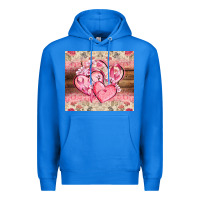 True Royal cancer hearts Premium Hoodie - CowGirlArtShop