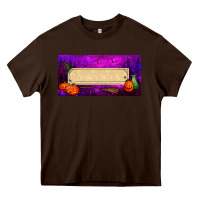 Halloween Witch Custom License Plate Heavy Core Tee | Teevron