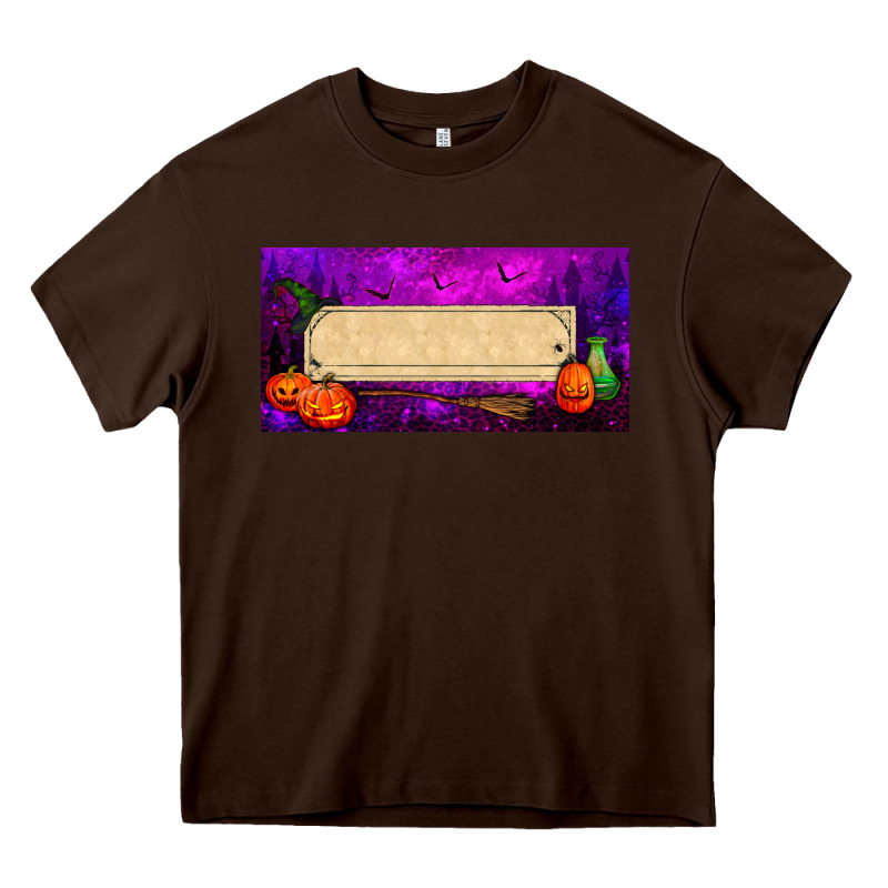 Halloween Witch Custom License Plate Heavy Core Tee by BundleAndBundleShop | Teevron