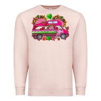 Pale Pink Valentine's Day tacos truck Mexico Premium Sweatshirt - HowdyJamesFarm