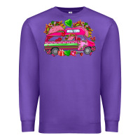 Purple Valentine's Day tacos truck Mexico Premium Sweatshirt - HowdyJamesFarm