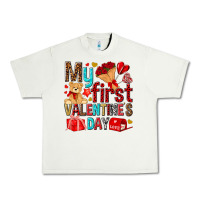 Pistachio my first valentines day Urban Heavy Tee - NancyCooperArtShop