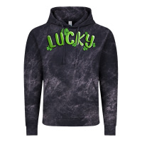 Cloud Black lucky st patricks day Vintage Hoodie - MaliasSmallBusiness