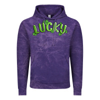 Cloud Purple lucky st patricks day Vintage Hoodie - MaliasSmallBusiness
